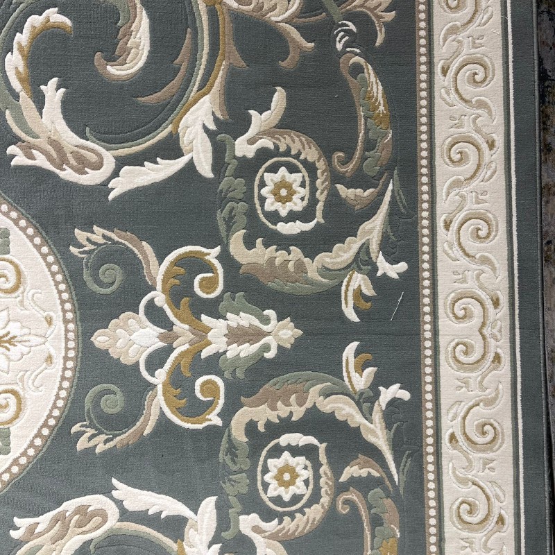 سجاد تركي نقش فرنسي بارون 41162A بترولي مقاس 200*300
