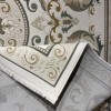 سجاد تركي نقش فرنسي بارون 41162A كريم بترولي مقاس 300*400
