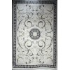 سجاد تركي نقش فرنسي بارون 41162A كريم اسود مقاس 100*300