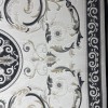 سجاد تركي نقش فرنسي بارون 41162A كريم اسود مقاس 100*300