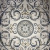 سجاد تركي نقش فرنسي بارون 41162A كريم سماوي مقاس 250*350