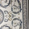 سجاد تركي نقش فرنسي بارون 41162A كريم سماوي مقاس 250*350