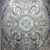 Turkish rugs baron 41162A gray blue size 100*200