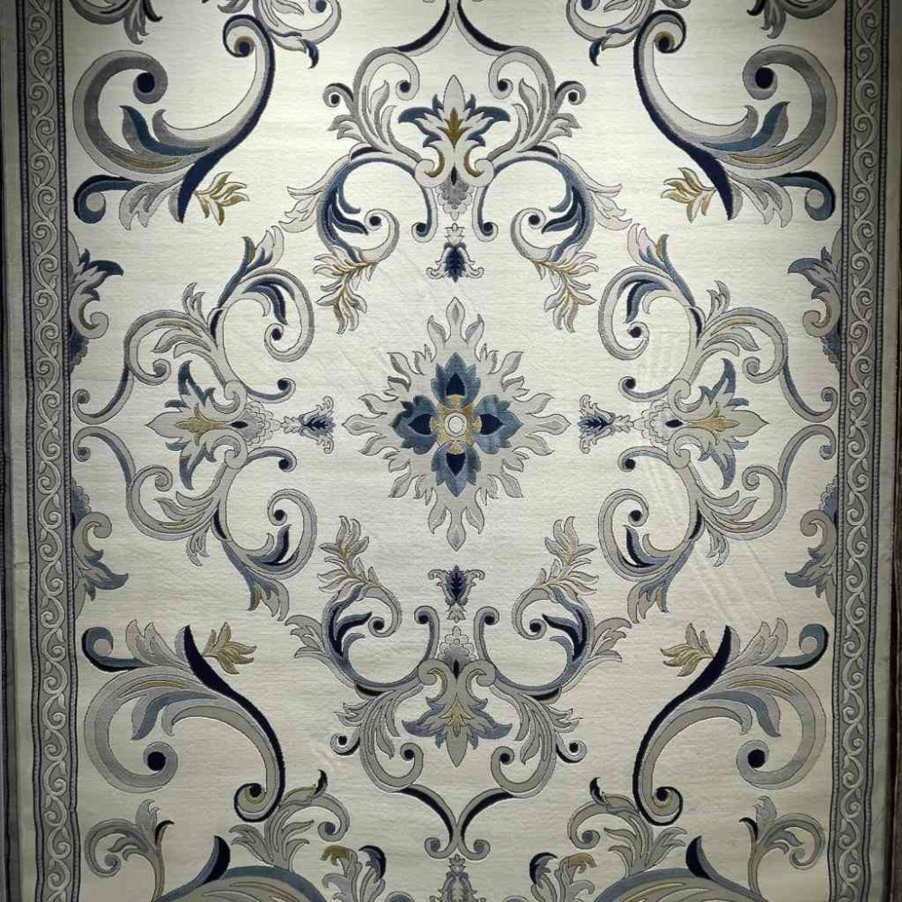 سجاد تركي نقش فرنسي بارون 60641A كريم مقاس 400*600