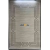Turkish rug with a modern frame Bella beige size 200*300