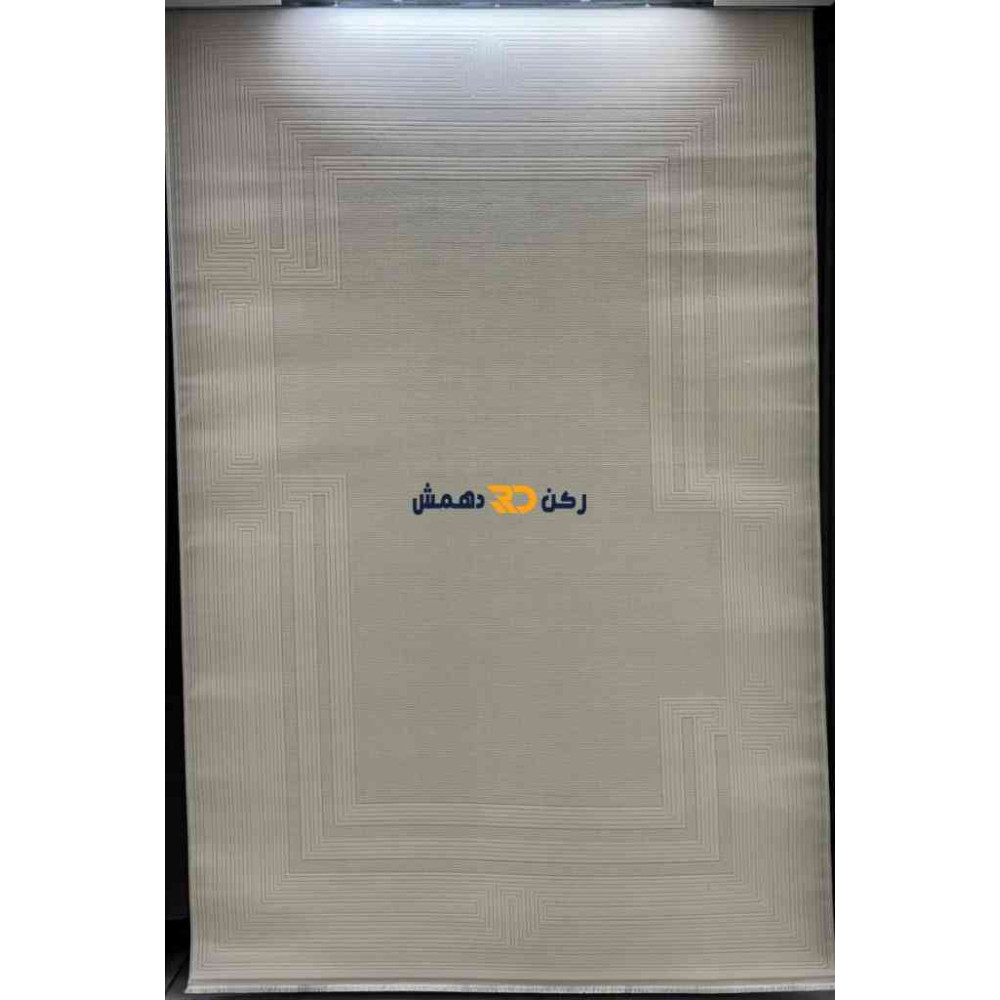 سجاد تركي الاطار برواز مودرن اوركيد كريم مقاس 400*500