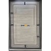 سجاد تركي الاطار برواز مودرن اوركيد اسود مقاس 300*400