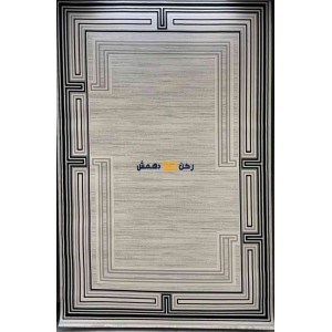 سجاد تركي الاطار برواز مودرن اوركيد اسود مقاس 300*400
