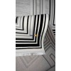سجاد تركي الاطار برواز مودرن اوركيد اسود مقاس 300*400
