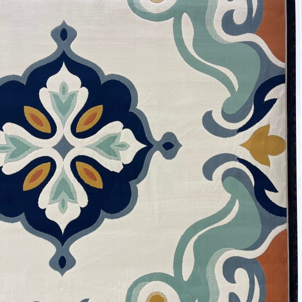 Turkish BRAG Carpet HU12A cream navy Size 300*400