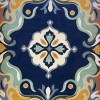 Turkish BRAG Carpet HU12A navy cream Size 250*350