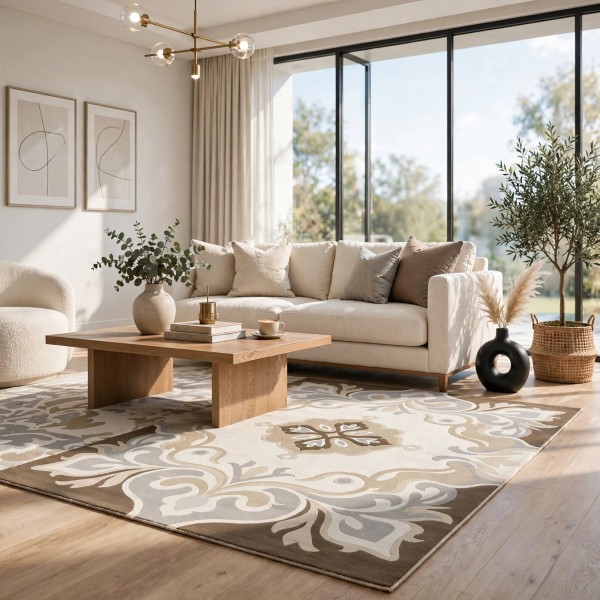 Turkish BRAG Carpet HU12A cream Dark beige Size 300*400