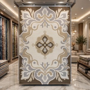 Turkish BRAG Carpet HU12A cream Dark beige Size 250*350
