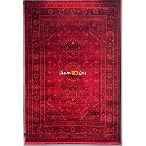 سجاد بخارى بلس تركي 42 افغاني احمر مقاس 100*300