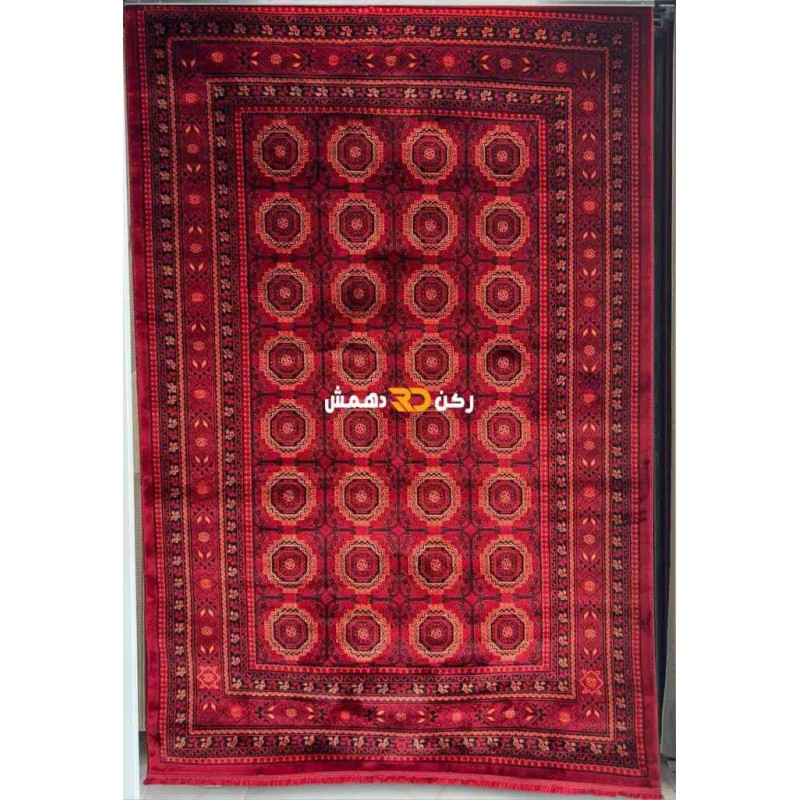 Turkish Bukhari Plus Rug 50  Afghani Red Size 80*150