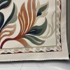 CASABLANCA Turkish Rug Korean 43632A CREAM red - 300x400 cm Large Majlis Carpet