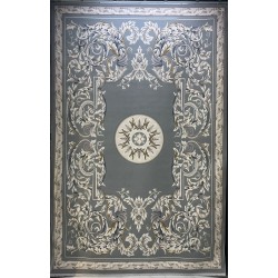 سجاد القصور تركي كراون نقش فرنسي تركي 41170A بيج مقاس 100*300