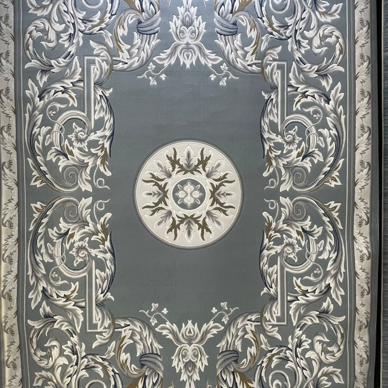 Turkish Crown Palace Carpets French Turkish Pattern 41170A Beige Size 400*500