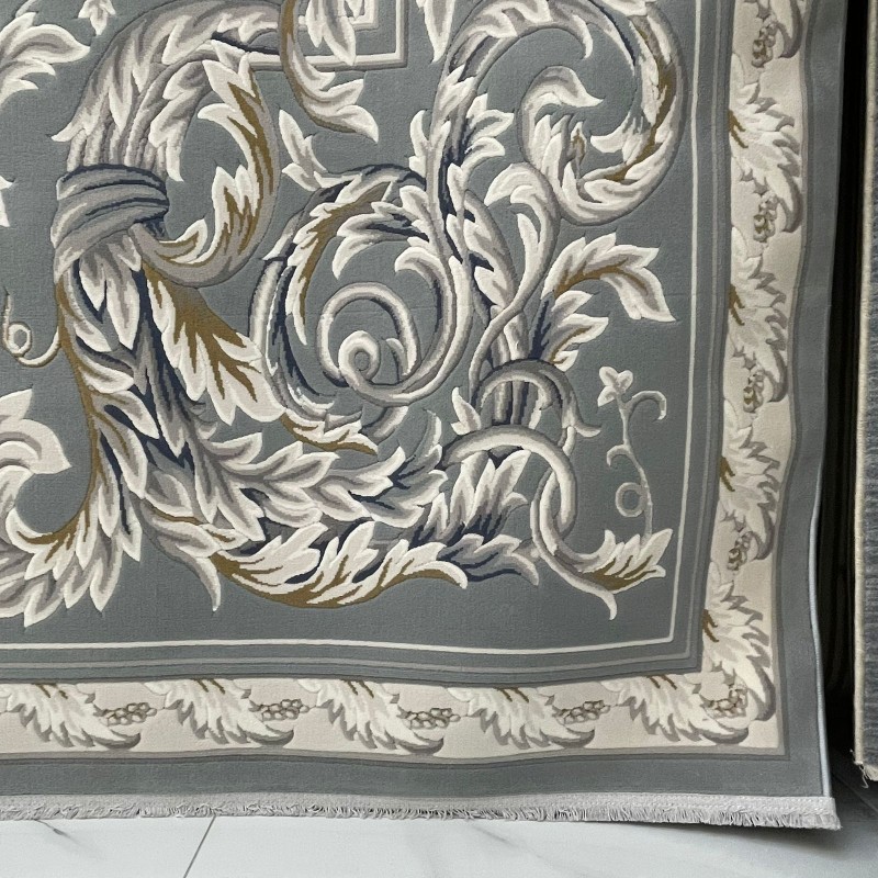 Turkish Crown Palace Carpets French Turkish Pattern 41170A Beige Size 400*500
