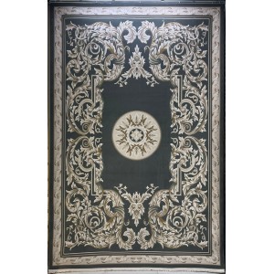 Turkish Crown Palace Carpets French Turkish Pattern 41170A Betrol Size 150*220
