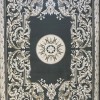 سجاد القصور تركي كراون نقش فرنسي تركي 41170A بترول مقاس 100*300