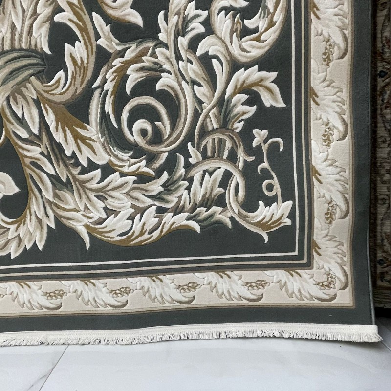Turkish Crown Palace Carpets French Turkish Pattern 41170A Betrol Size 200*300