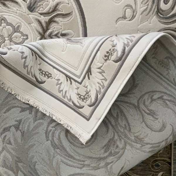 Turkish Crown Palace Carpets French Turkish Pattern 41170A cream beige Size 250*350