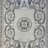 Turkish Crown Palace Carpets French Turkish Pattern 41170A cream blue Size 250*350