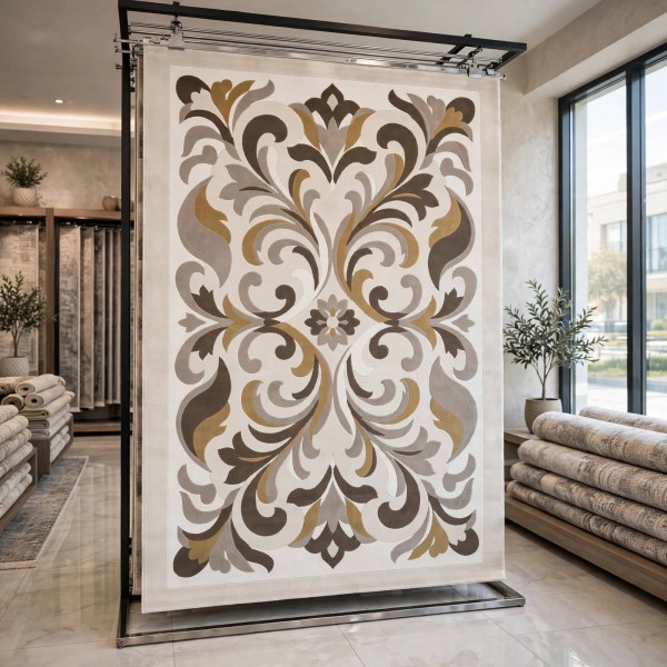 سجاد دورا تركي F0846A بيج مقاس 300*400