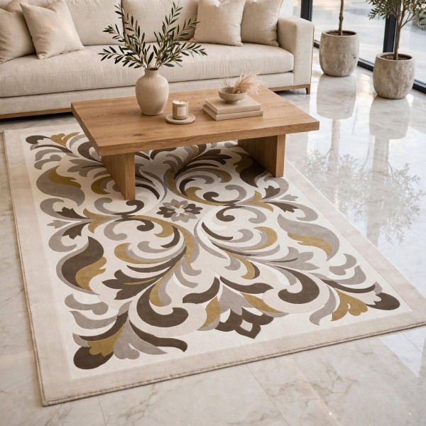 سجاد دورا تركي F0846A بيج مقاس 300*400