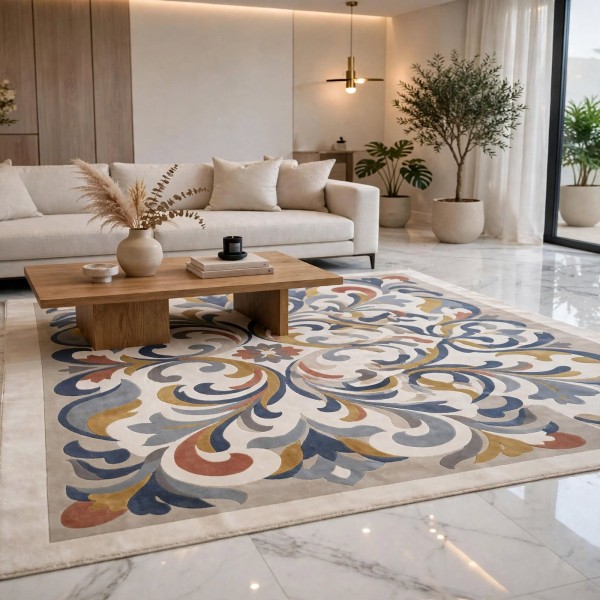 سجاد دورا تركي F0846A رصاصي مقاس 300*400