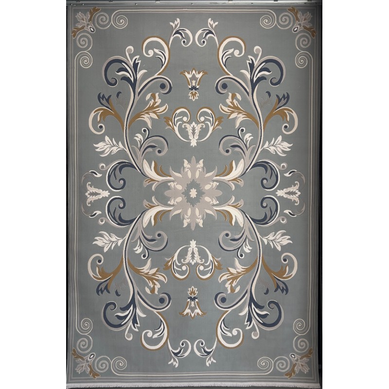 سجاد تركي ايفل 41180A سماوي مقاس 150*220