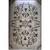 سجاد تركي ايفل 41180A كريم اسود مقاس 50*80