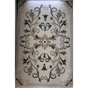 Turkish Eiffel 41180A Sky cream black Rug Size 50*80