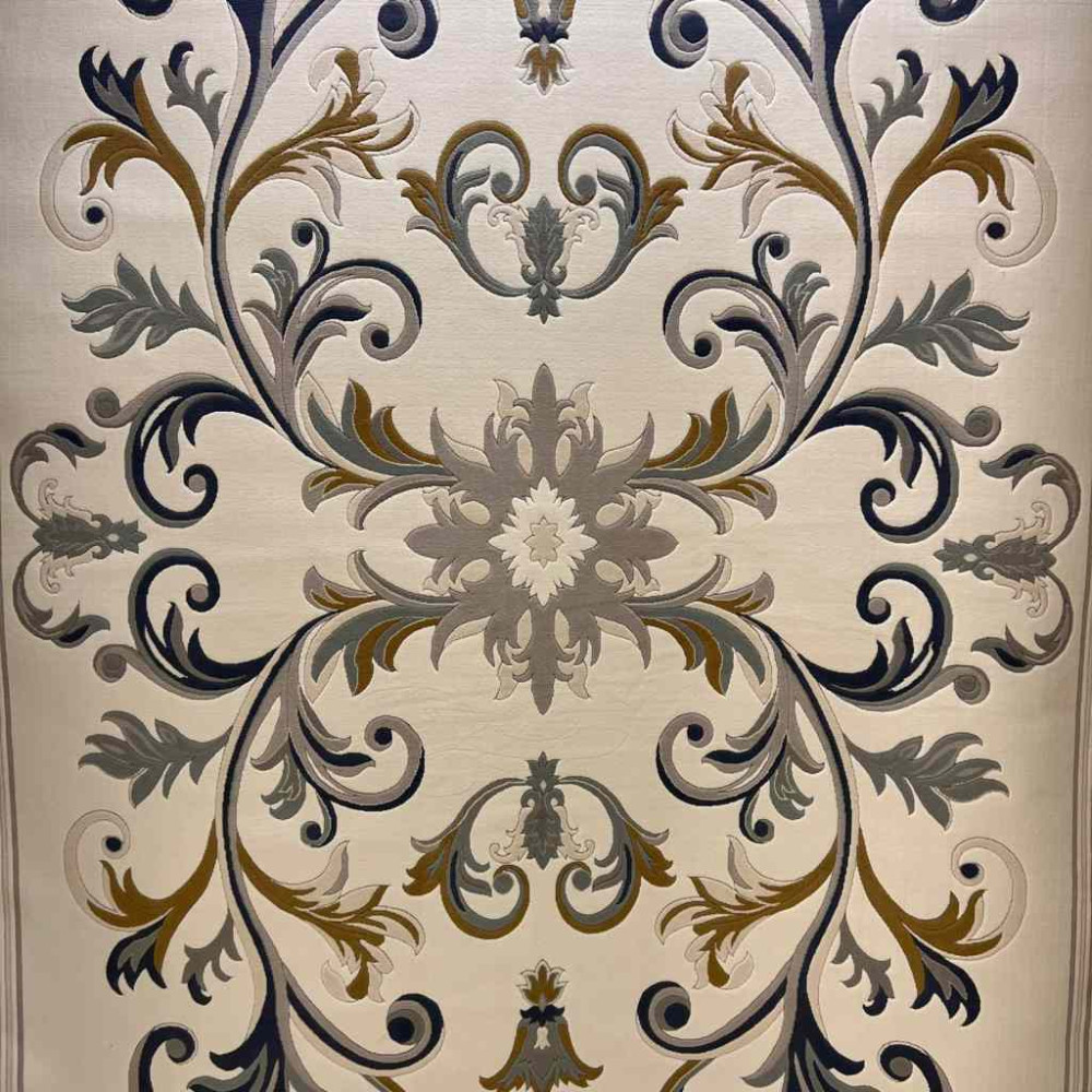 سجاد تركي ايفل 41180A كريم سماوي مقاس 400*600