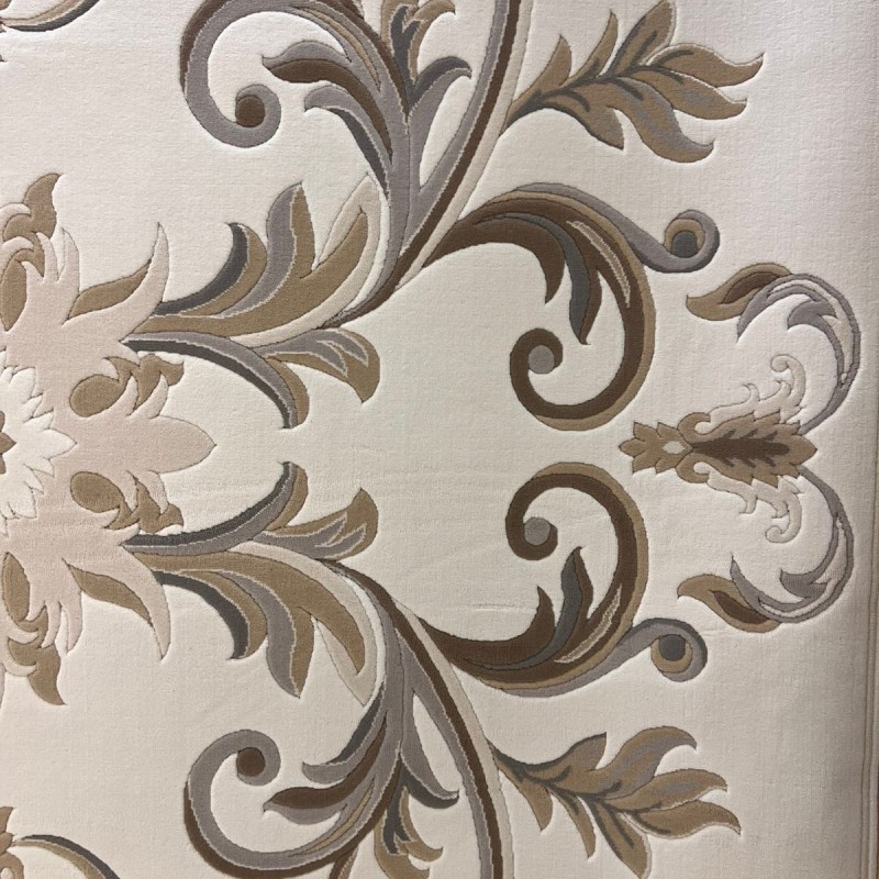 Turkish Eiffel 41180A Sky Light beige cream Rug Size 80*150