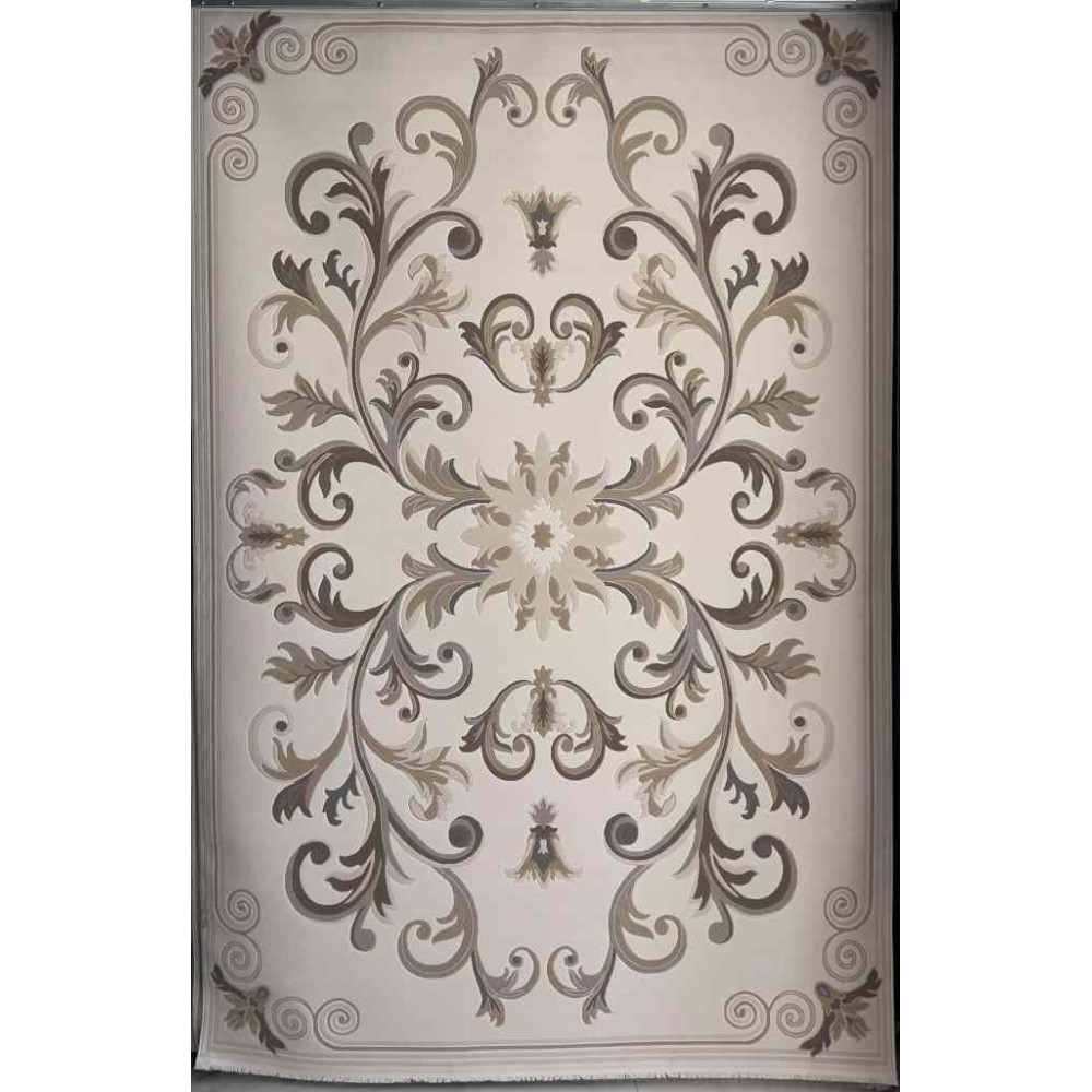 سجاد تركي ايفل 41180A كريم بيج فاتح مقاس 400*600