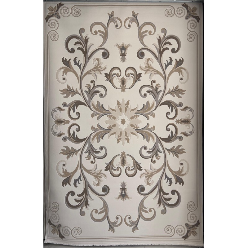 Turkish Eiffel 41180A Sky Light beige cream Rug Size 80*150