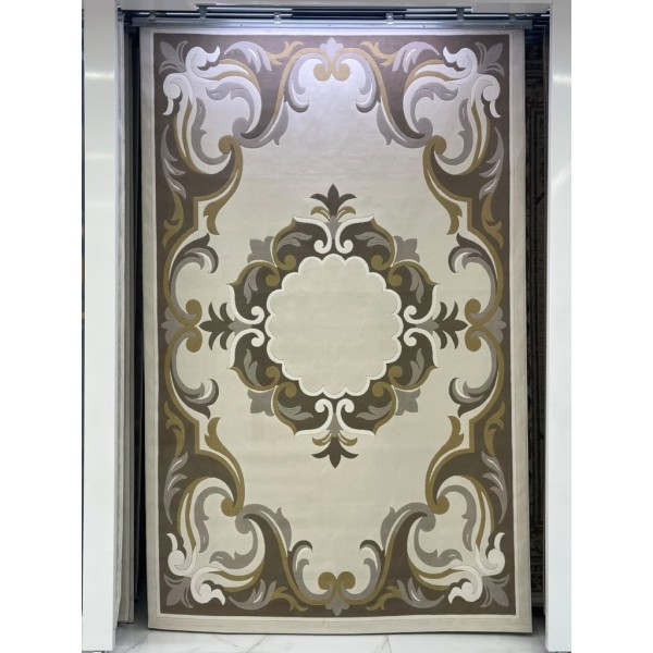 Turkish rugs Kuwaiti Hafar ELIZA P0163C beige size 100*200