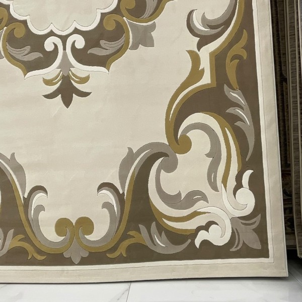 Turkish rugs Kuwaiti Hafar ELIZA P0163C beige size 100*200