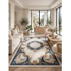 Turkish rugs Kuwaiti Hafar ELIZA P0163C GRAY size 100*400