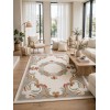 Turkish rugs Kuwaiti Hafar ELIZA P0163C TERRA size 250*350