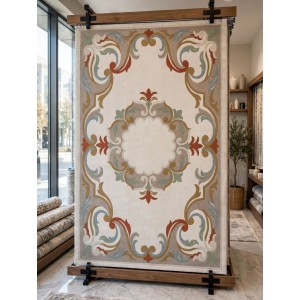Turkish rugs Kuwaiti Hafar ELIZA P0163C TERRA size 250*350