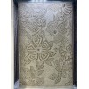 سجاد مودرن تركي فلاورد N0691A بيج مقاس 80*150