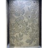 سجاد مودرن تركي فلاورد N0691A سماوي مقاس 150*220