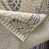 سجاد مودرن تركي فلاورد N0691A سماوي مقاس 150*220