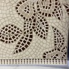 سجاد مودرن تركي فلاورد N0691A اخضر مقاس 100*300
