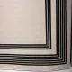 سجاد تركي اطار برواز فريم F498A كريم اسود مقاس 100*300