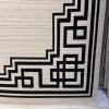 سجاد تركي اطار برواز فريم F605A كريم اسود مقاس 300*400