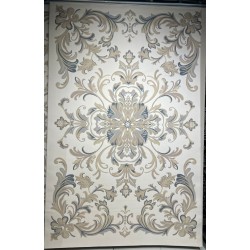 سجاد قصور تركي فرنسي 9002A سماوي مقاس 80*150